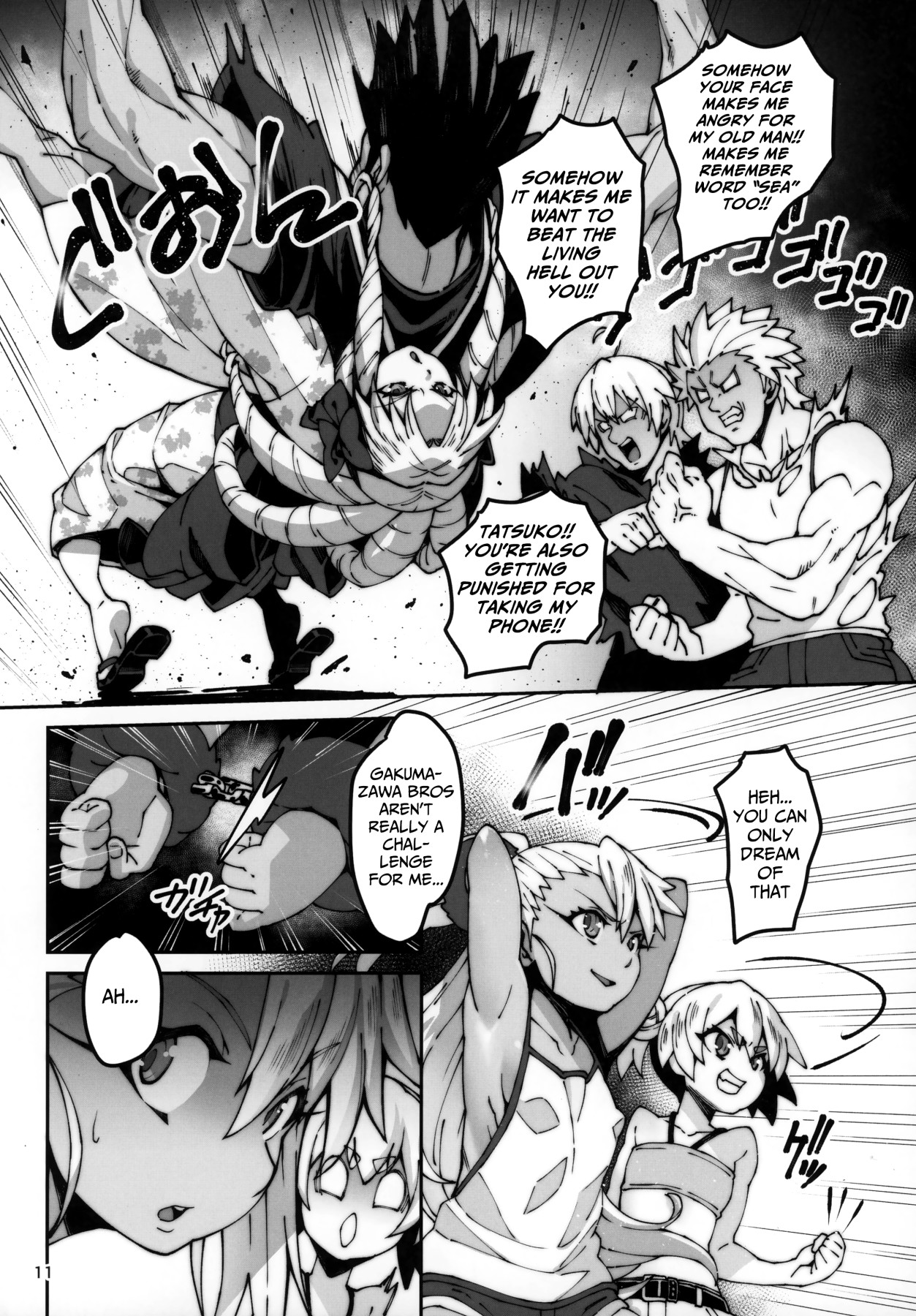 Hentai Manga Comic-Gakumazawa House's Counter Attack-Read-10